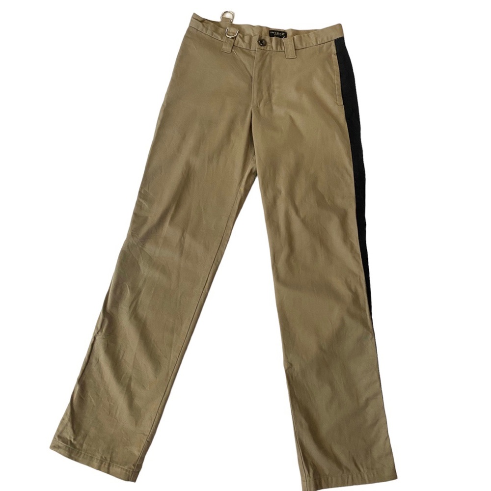 ⚡️FLASH SALE⚡️ INSEAM CLOTHING MENS KHAKI MILITARY PANTS tuxedo stripe size 33